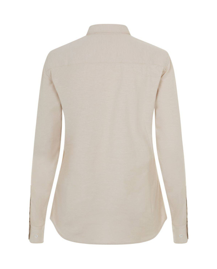 Camisa oxford stretch manga larga mujer VELILLA | CAMISAS