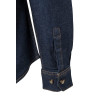 Camisa denim stretch manga larga mujer VELILLA