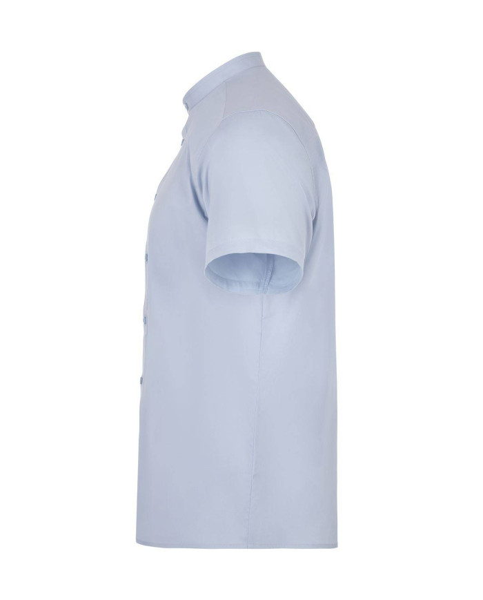 Camisa cuello tirilla stretch manga corta hombre VELILLA
