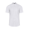 Camisa cuello tirilla stretch manga corta hombre VELILLA