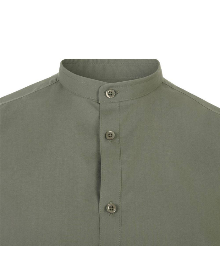 Camisa cuello tirilla stretch manga corta hombre VELILLA