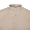 Camisa cuello tirilla stretch manga corta hombre VELILLA