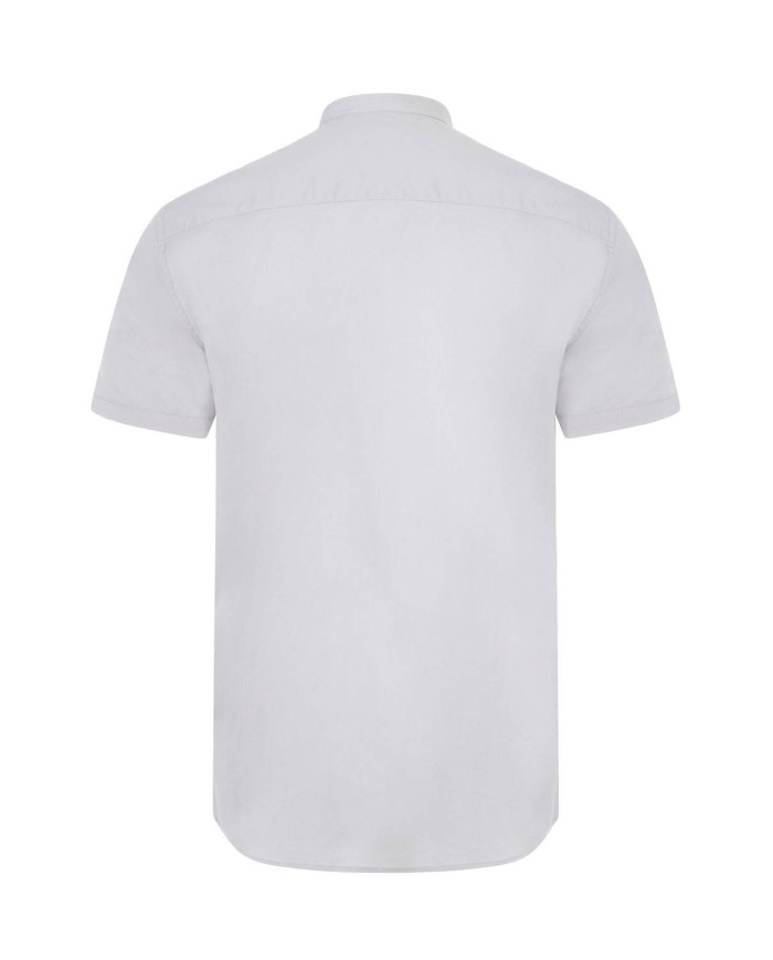 Camisa cuello tirilla stretch manga corta hombre VELILLA