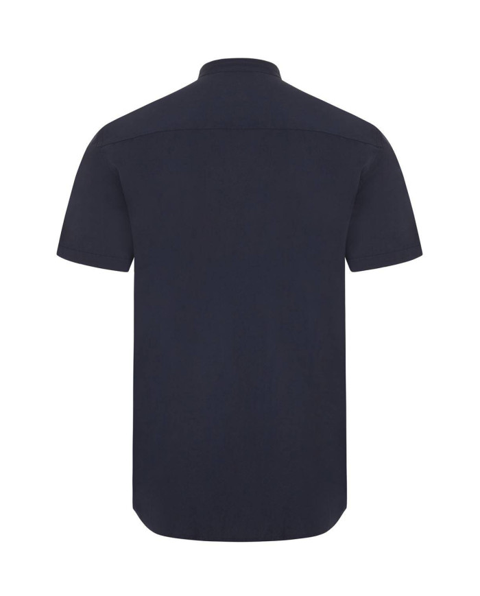 Camisa cuello tirilla stretch manga corta hombre VELILLA