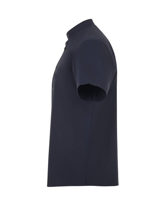 Camisa cuello tirilla stretch manga corta hombre VELILLA