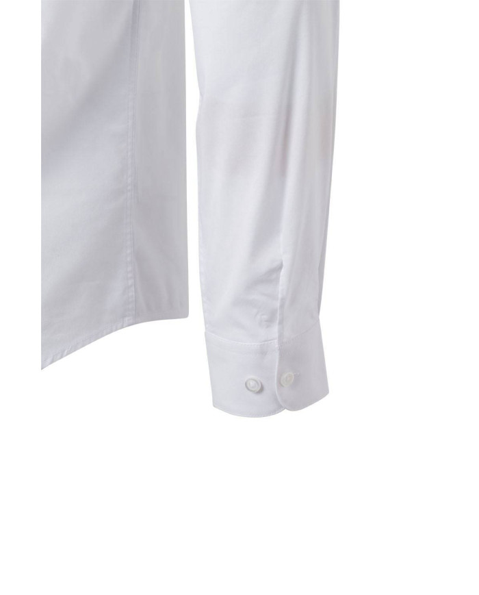 Camisa cuello tirilla stretch manga larga hombre VELILLA