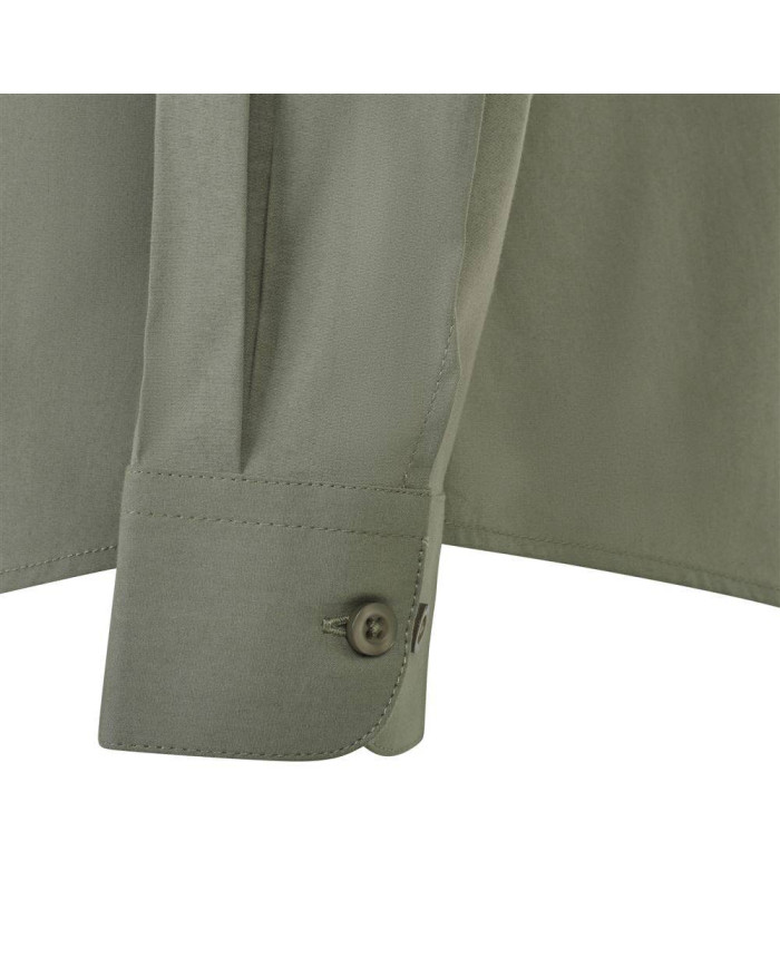 Camisa cuello tirilla stretch manga larga hombre VELILLA