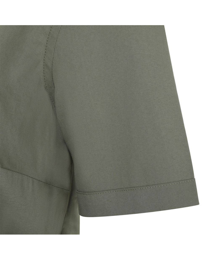 Camisa cuello tirilla stretch manga corta mujer VELILLA