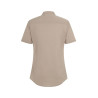 Camisa cuello tirilla stretch manga corta mujer VELILLA