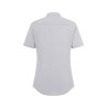 Camisa cuello tirilla stretch manga corta mujer VELILLA