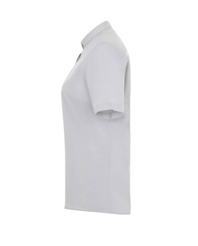 Camisa cuello tirilla stretch manga corta mujer VELILLA