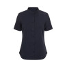 Camisa cuello tirilla stretch manga corta mujer VELILLA