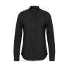 Camisa cuello tirilla stretch manga larga mujer VELILLA