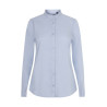 Camisa cuello tirilla stretch manga larga mujer VELILLA