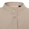 Camisa cuello tirilla stretch manga larga mujer VELILLA