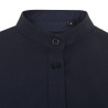Camisa cuello tirilla stretch manga larga mujer VELILLA