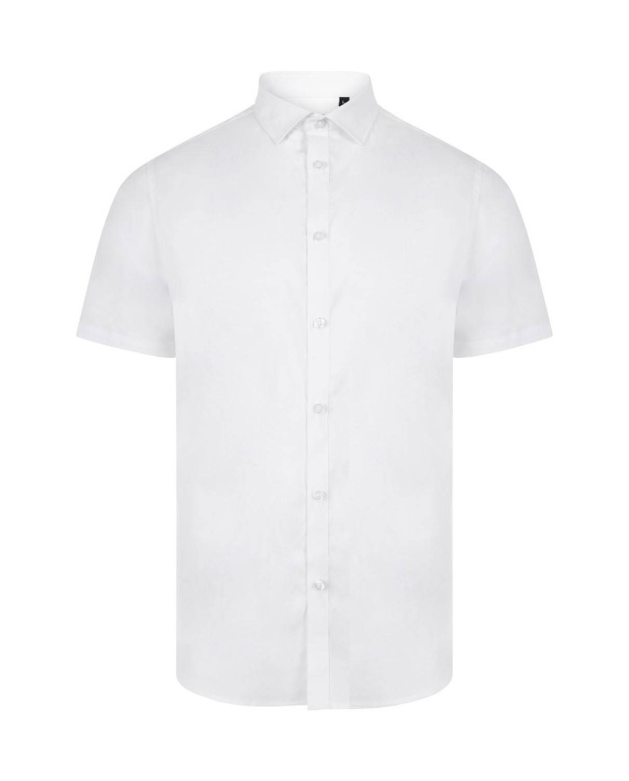 Camisa manga corta stretch hombre VELILLA