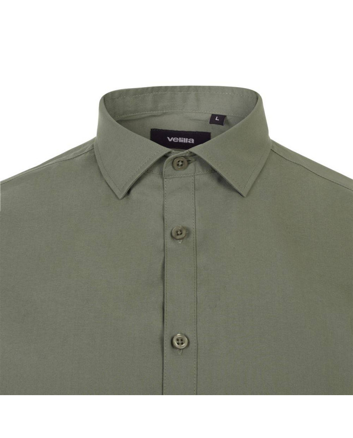 Camisa manga corta stretch hombre VELILLA