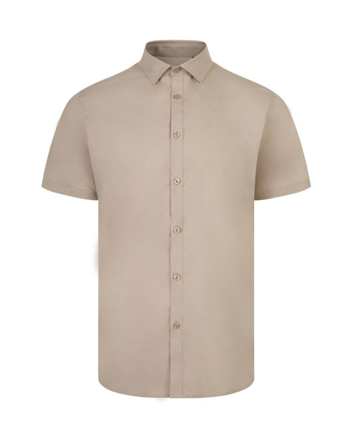Camisa manga corta stretch hombre VELILLA