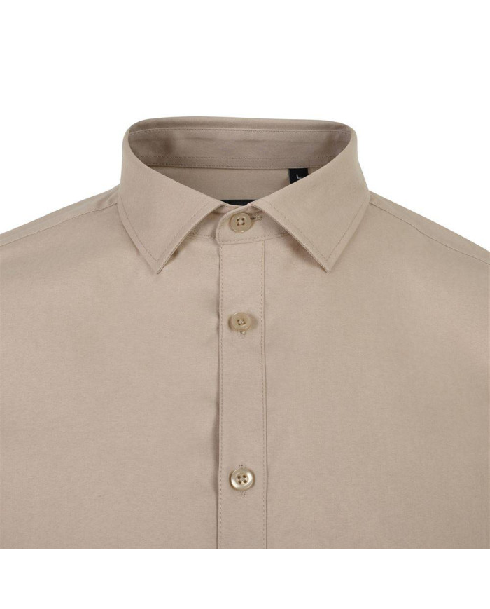 Camisa manga corta stretch hombre VELILLA