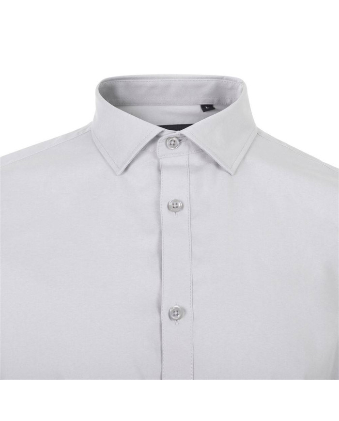 Camisa manga corta stretch hombre VELILLA