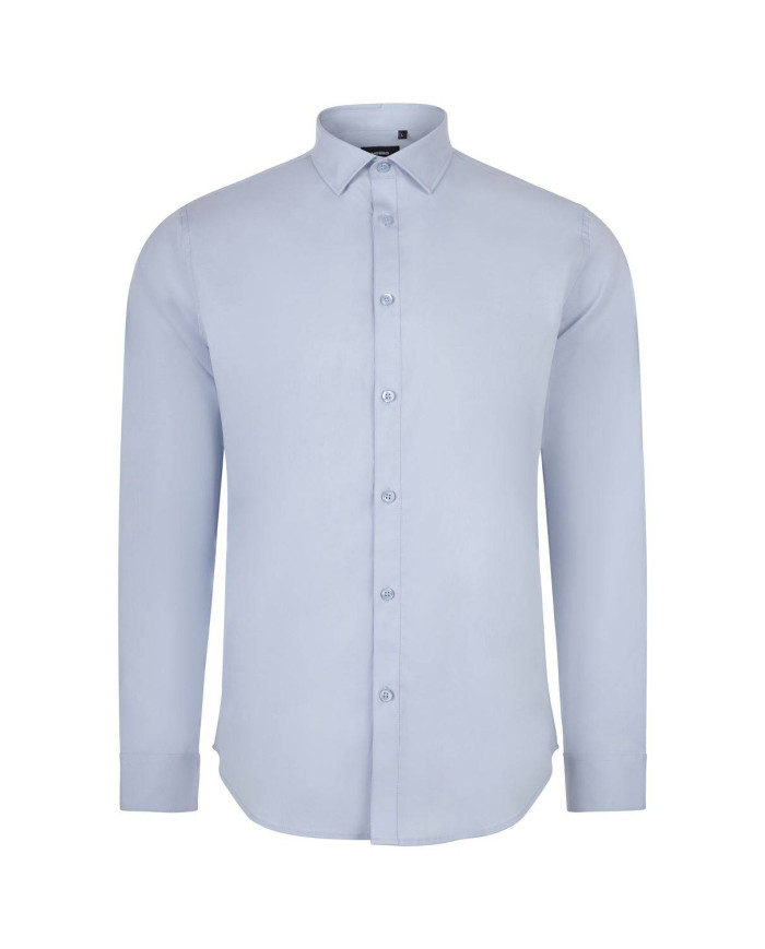 Camisa manga larga stretch hombre VELILLA
