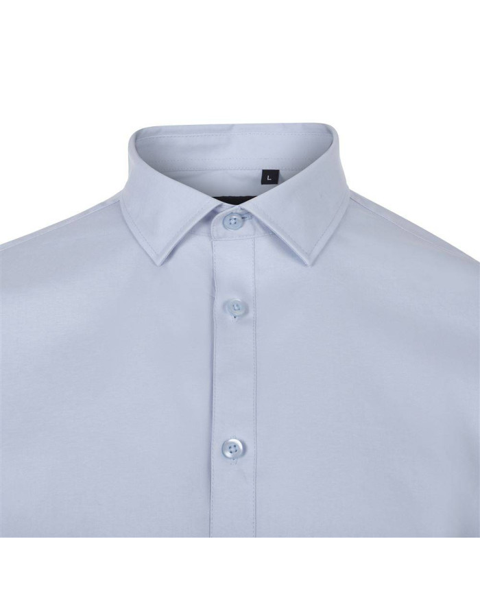 Camisa manga larga stretch hombre VELILLA