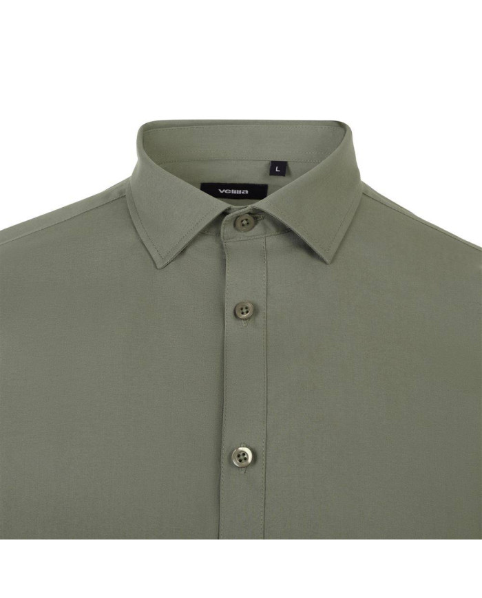 Camisa manga larga stretch hombre VELILLA