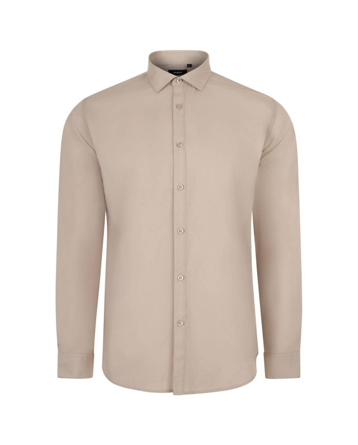 Camisa manga larga stretch hombre VELILLA