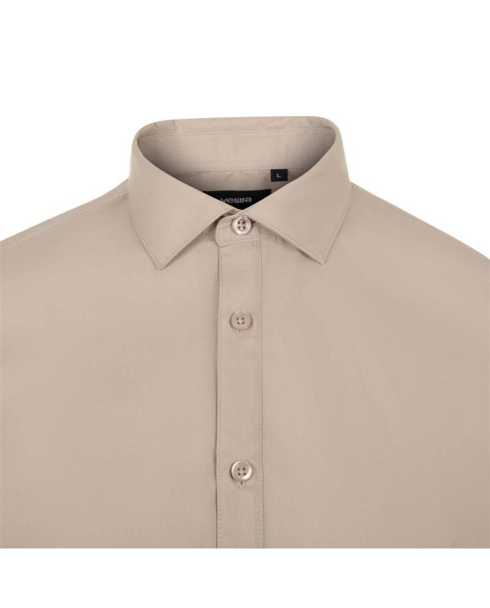 Camisa manga larga stretch hombre VELILLA