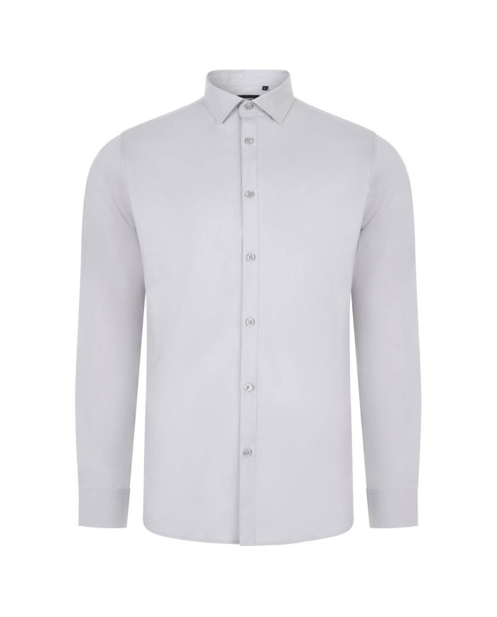 Camisa manga larga stretch hombre VELILLA