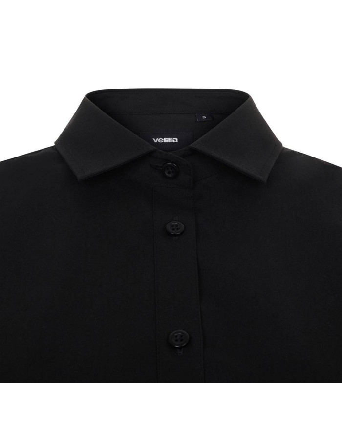 Camisa manga corta stretch mujer VELILLA