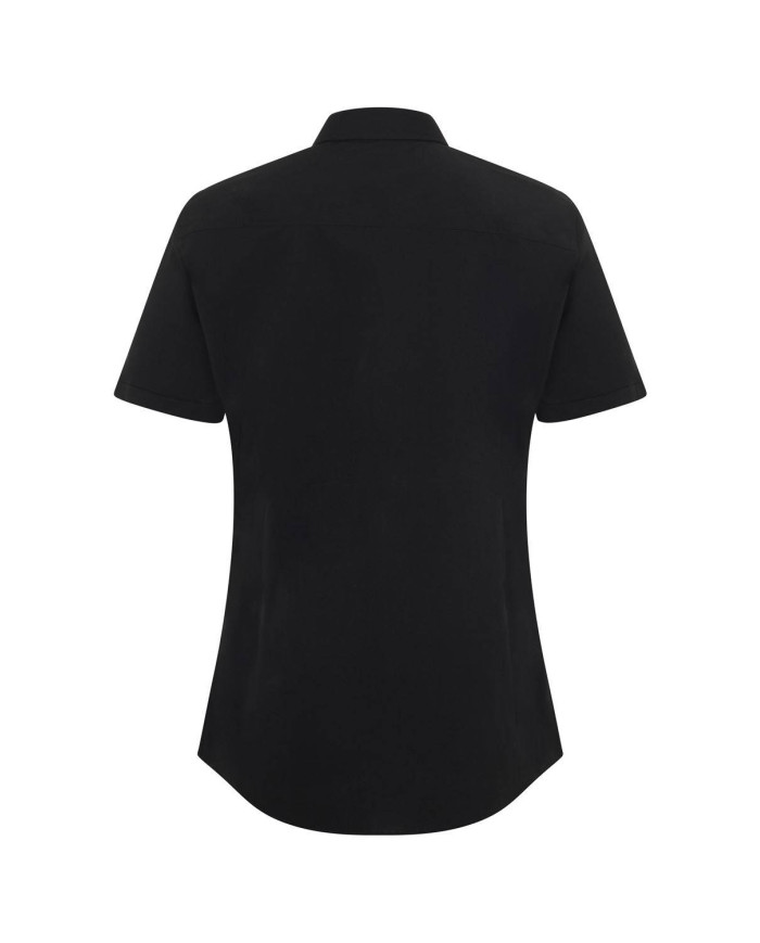 Camisa manga corta stretch mujer VELILLA
