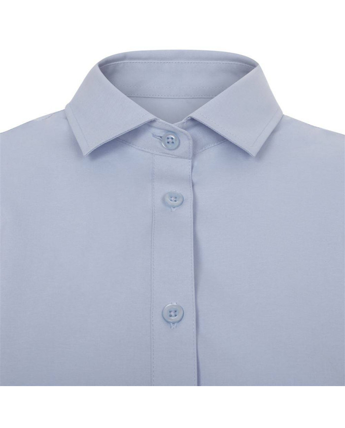 Camisa manga corta stretch mujer VELILLA