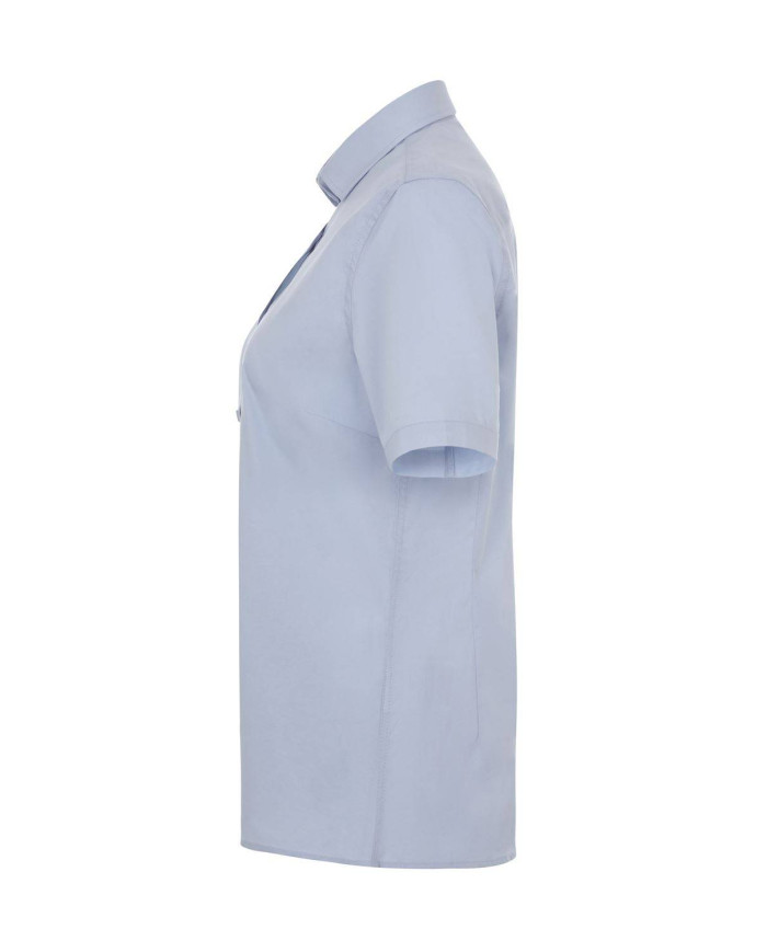 Camisa manga corta stretch mujer VELILLA