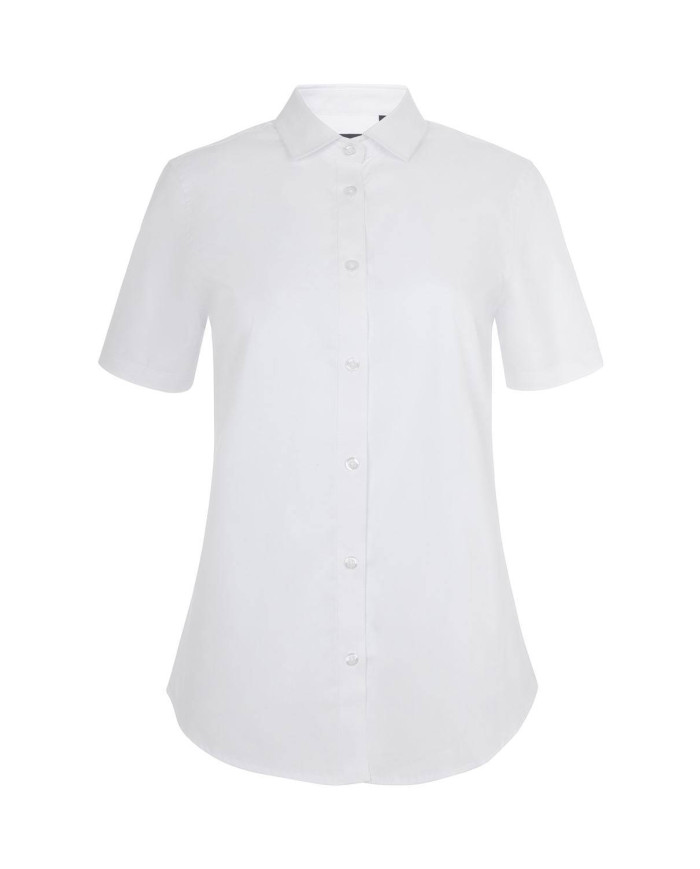 Camisa manga corta stretch mujer VELILLA