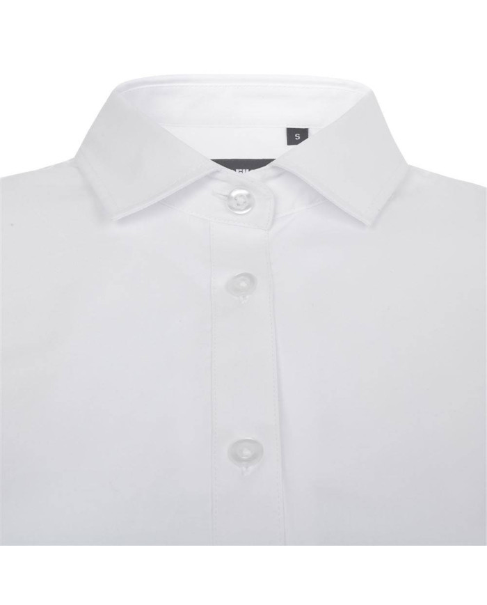 Camisa manga corta stretch mujer VELILLA