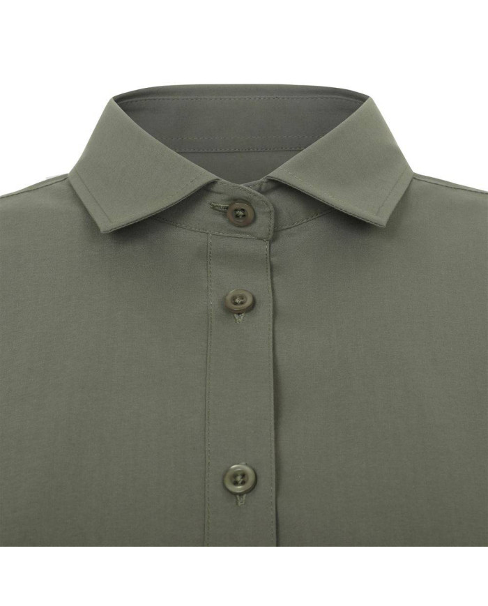 Camisa manga corta stretch mujer VELILLA