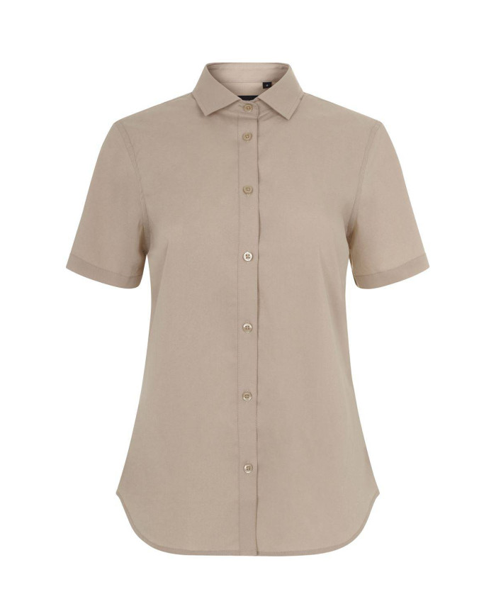 Camisa manga corta stretch mujer VELILLA