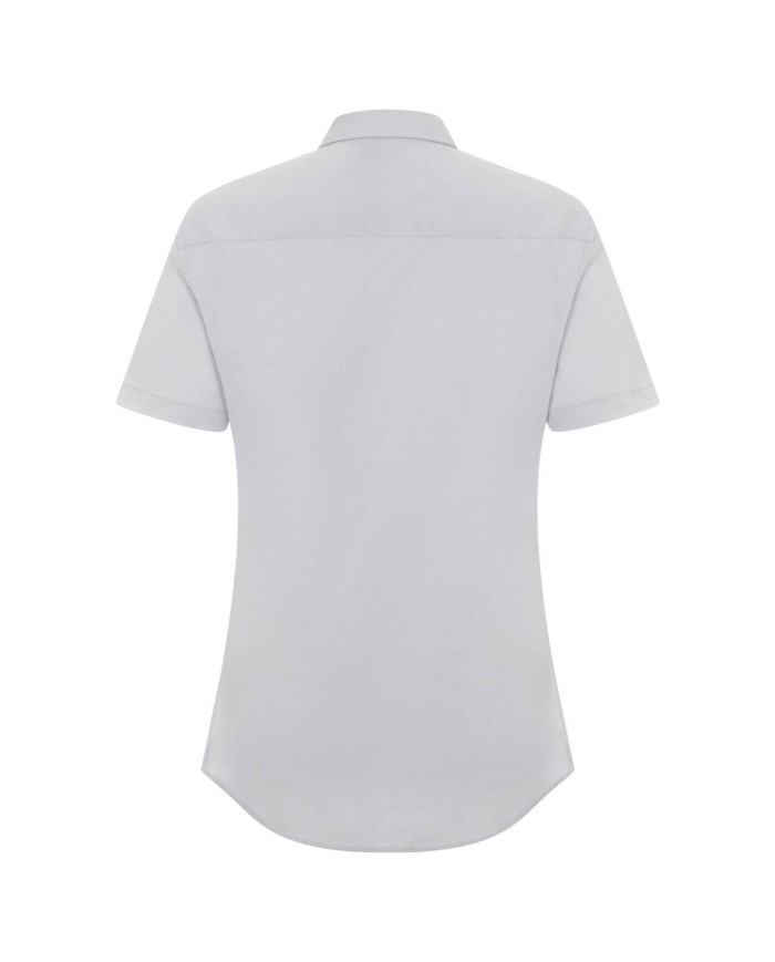 Camisa manga corta stretch mujer VELILLA