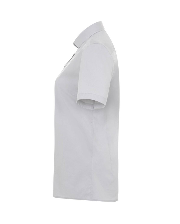 Camisa manga corta stretch mujer VELILLA