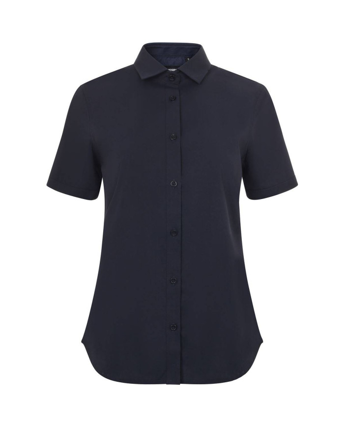 Camisa manga corta stretch mujer VELILLA