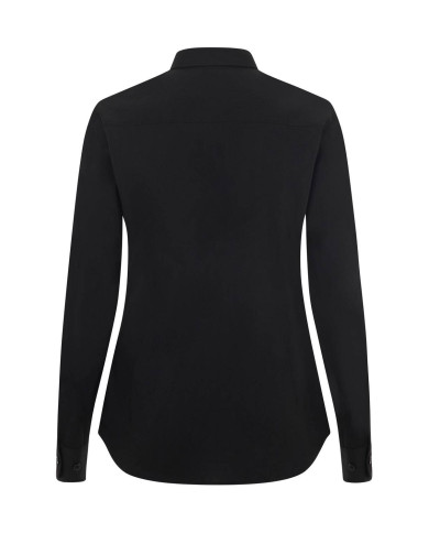 Camisa manga larga stretch mujer VELILLA