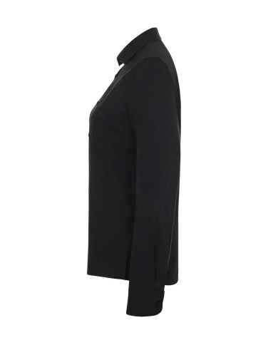 Camisa manga larga stretch mujer VELILLA