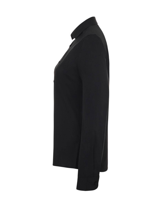 Camisa manga larga stretch mujer VELILLA