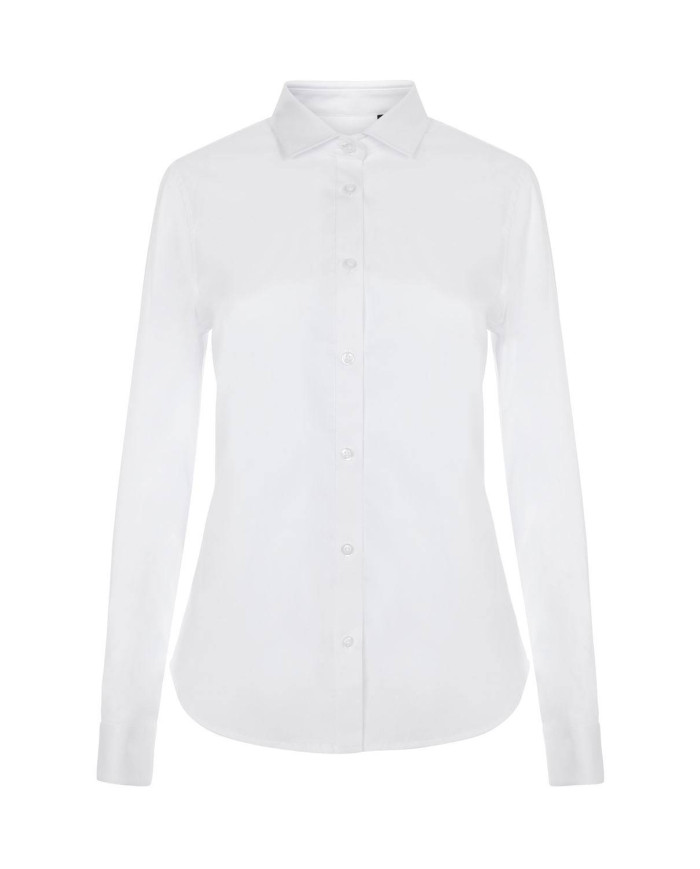 Camisa manga larga stretch mujer VELILLA
