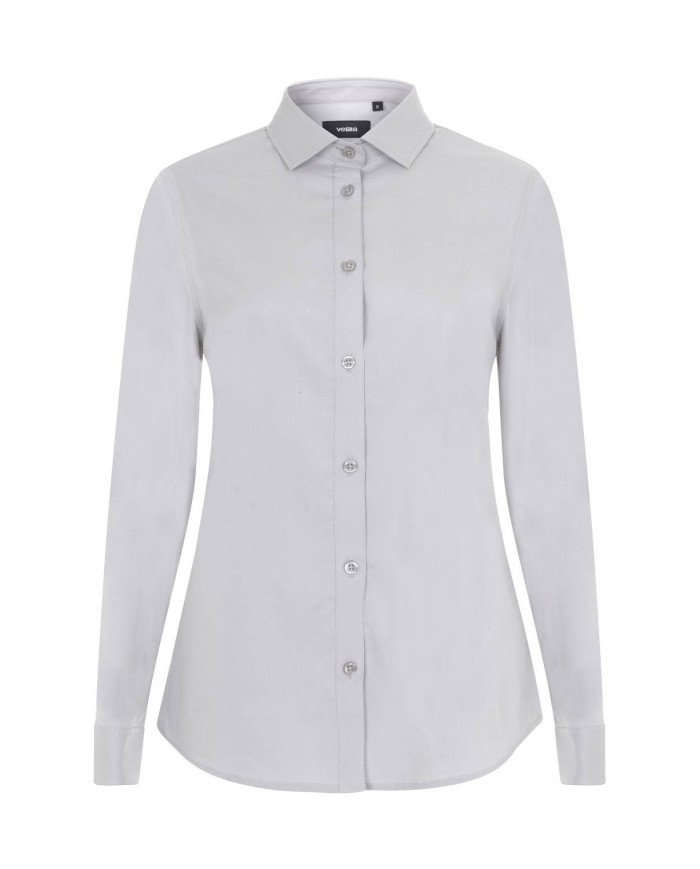 Camisa manga larga stretch mujer VELILLA