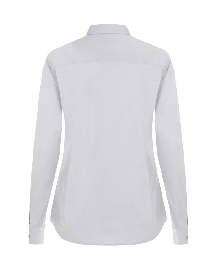 Camisa manga larga stretch mujer VELILLA