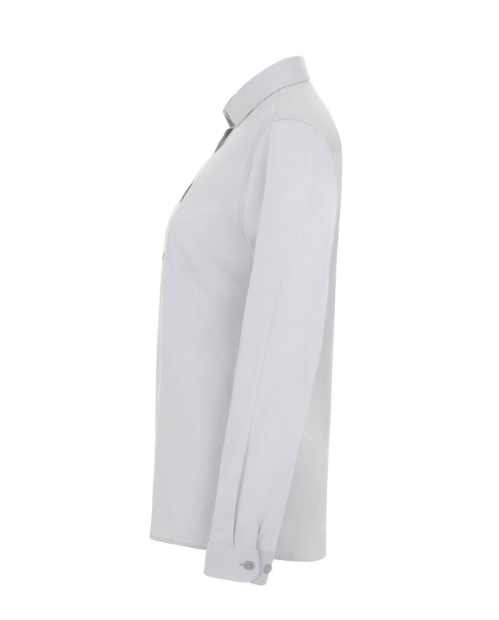 Camisa manga larga stretch mujer VELILLA