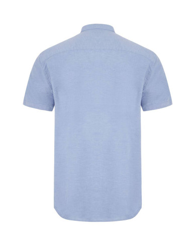 Camisa oxford stretch manga corta hombre VELILLA